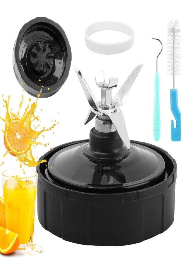 YBENWL 7-Fin Blender Replacement Parts, Blender Blade Compatible with Nin-ja BN401 BN751 BN801 BL480 BL640 NN100-30 BL2012 32oz 24oz 18oz Cup Nutri Blender Parts - Image 1